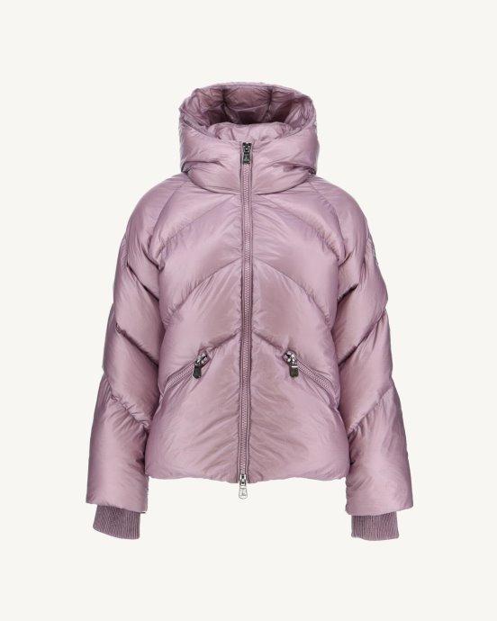 Doudoune Violette Grand Froid à Capuche Stellar Jott