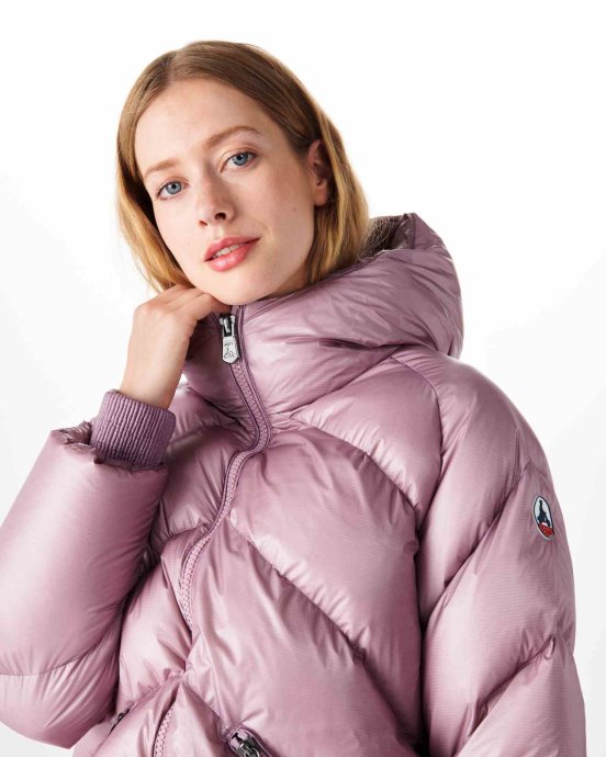 Doudoune Violette Grand Froid à Capuche Stellar Jott
