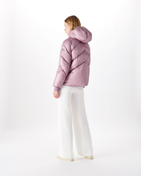 Doudoune Violette Grand Froid à Capuche Stellar Jott