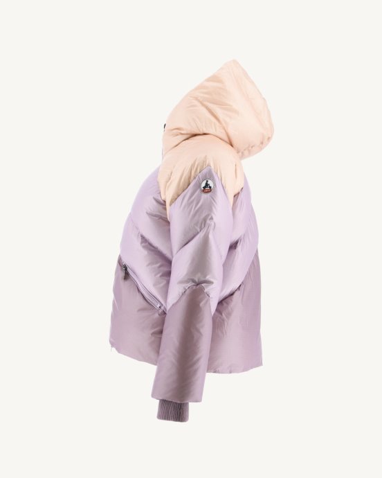 Jott New In Combo Violet Extreme Cold Hooded Doudoune Stellar