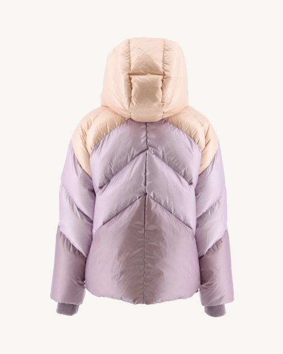Jott New In Combo Violet Extreme Cold Hooded Doudoune Stellar
