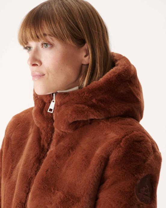 Jott Doudoune Réversible Grand Froid Caramel Gala