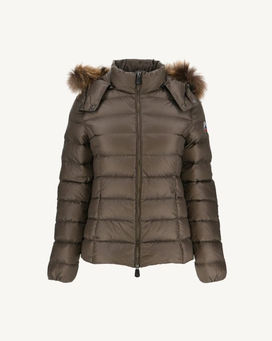 Jott Doudoune à Capuche New In Extreme Cold Taupe Luxe