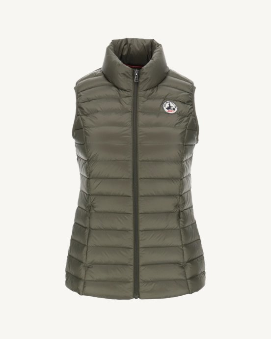 Jott Doudoune Sans Manches New In Light Army Seda