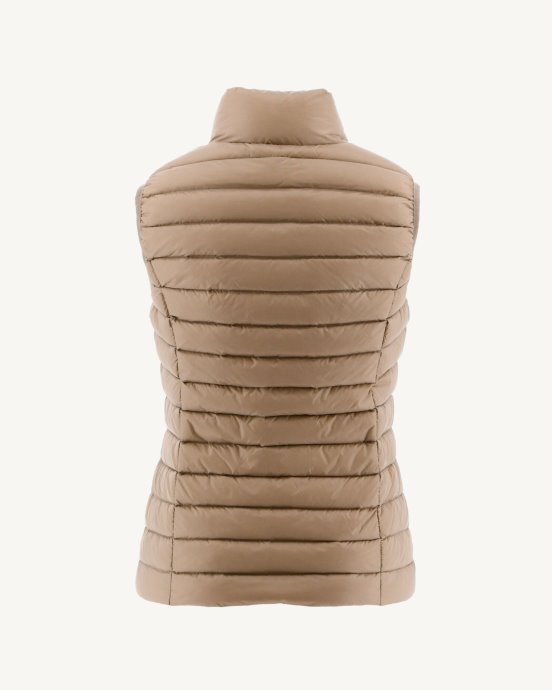 Jott Doudoune Sans Manches New In Light Beige Seda