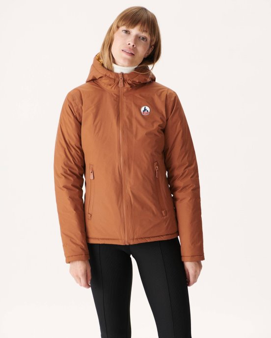 Doudoune Reversible Caramel/moutarde Vienna Jott Nouveauté