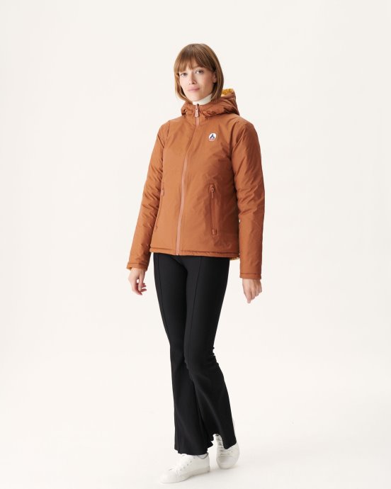 Doudoune Reversible Caramel/moutarde Vienna Jott Nouveauté