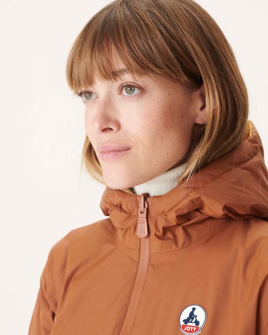 Doudoune Reversible Caramel/moutarde Vienna Jott Nouveauté