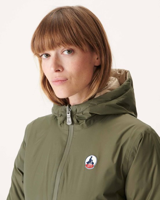 Doudoune Réversible Army/beige Vienna Jott Neuf