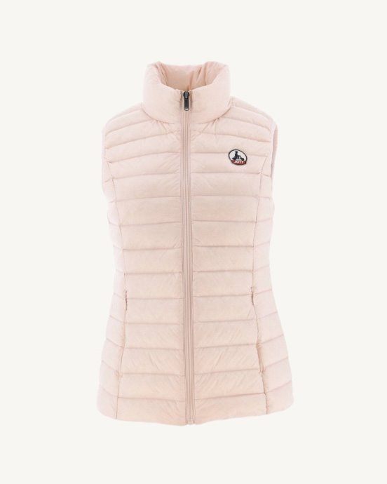 Jott Doudoune Sans Manches New In Light Rose Tendre Seda