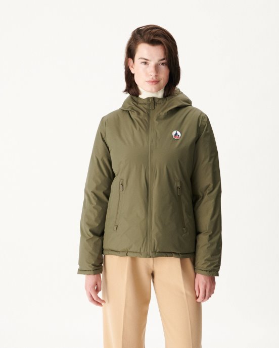 Doudoune Réversible Grand Froid Army/sauge Victoria Jott Neuve