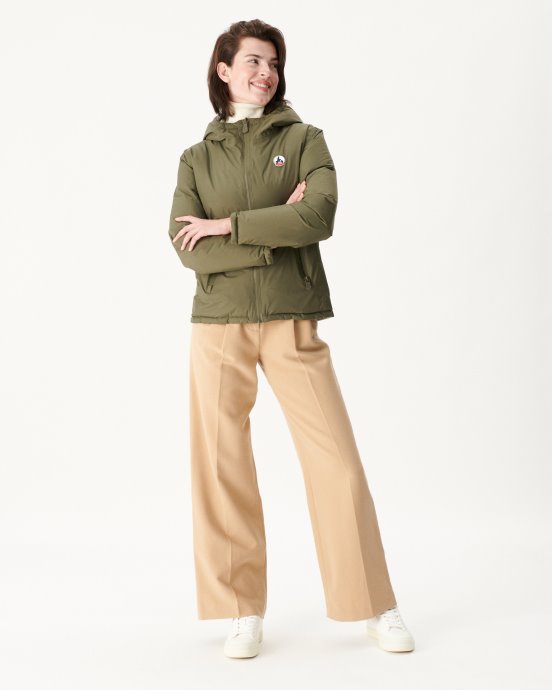 Doudoune Réversible Grand Froid Army/sauge Victoria Jott Neuve