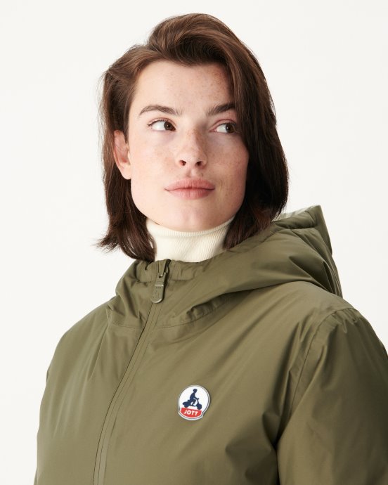 Doudoune Réversible Grand Froid Army/sauge Victoria Jott Neuve