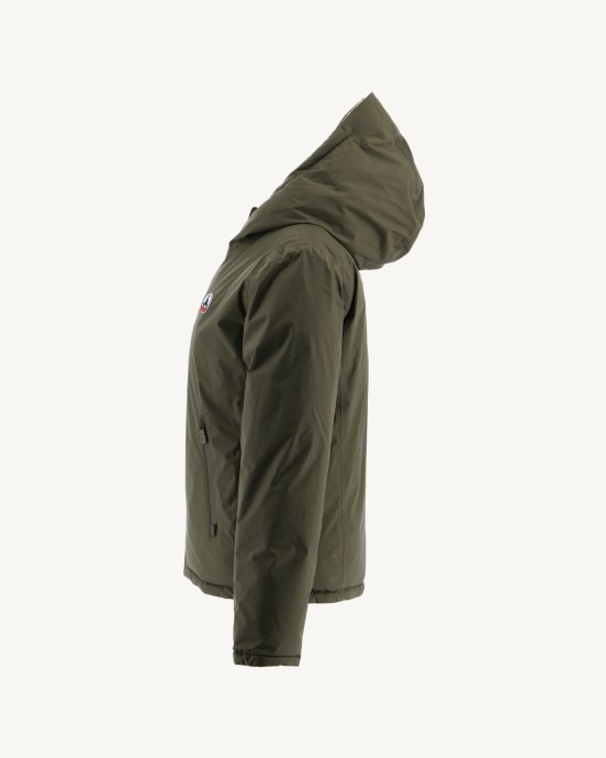 Doudoune Réversible Grand Froid Army/sauge Victoria Jott Neuve