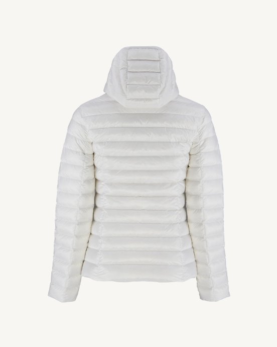 Doudoune Légère à Capuche Blanc Cloe Jott