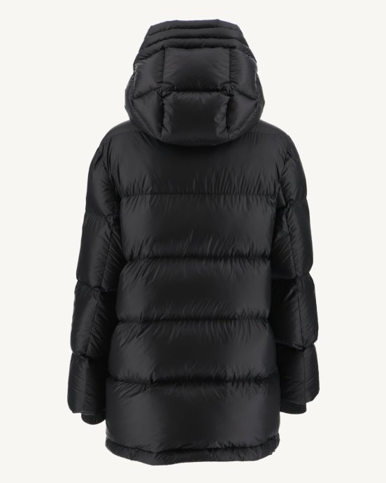 Noir Extrême Froid Delhi Doudoune à Capuche Jott New In