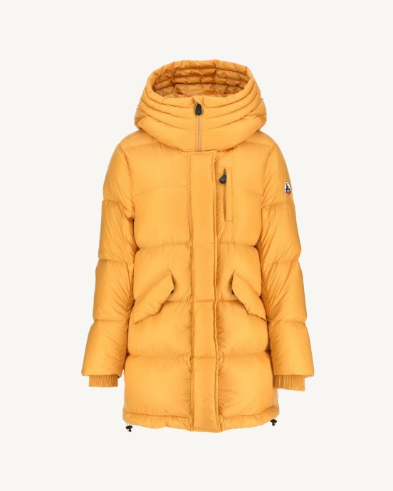 Doudoune à Capuche Jott New In Moutarde Extreme Cold Delhi
