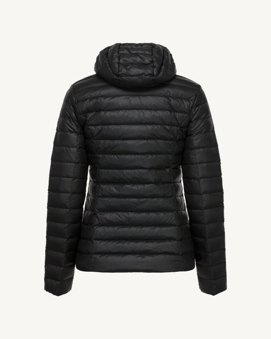 Doudoune Légère à Capuche Noir Cloe Jott