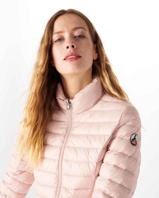 Doudoune Légère Rose Pale Cha Jott