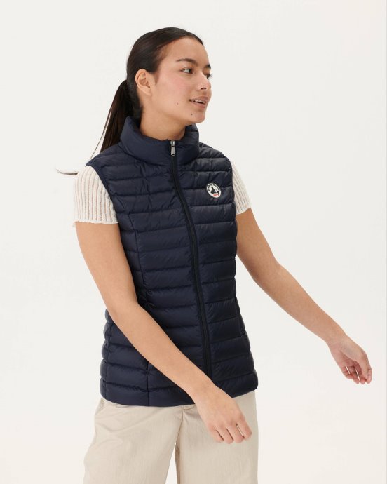 Jott Doudoune Sans Manches New In Light Marine Seda