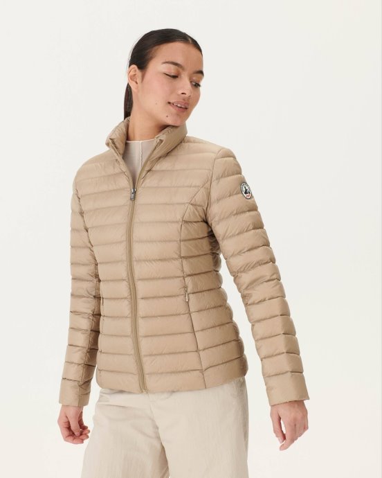Doudoune Légère New In Jott Beige Cha