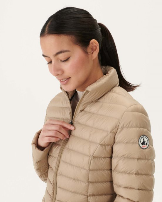 Doudoune Légère New In Jott Beige Cha