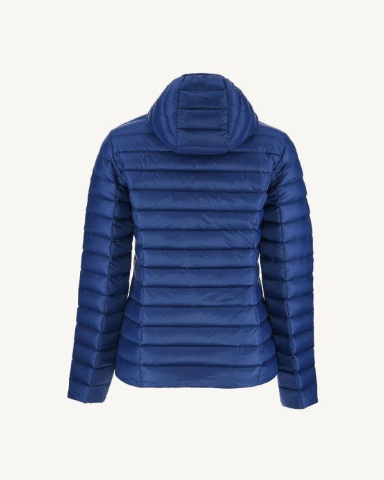 Jott New In Doudoune Légère à Capuche Denim Foncé Cloe