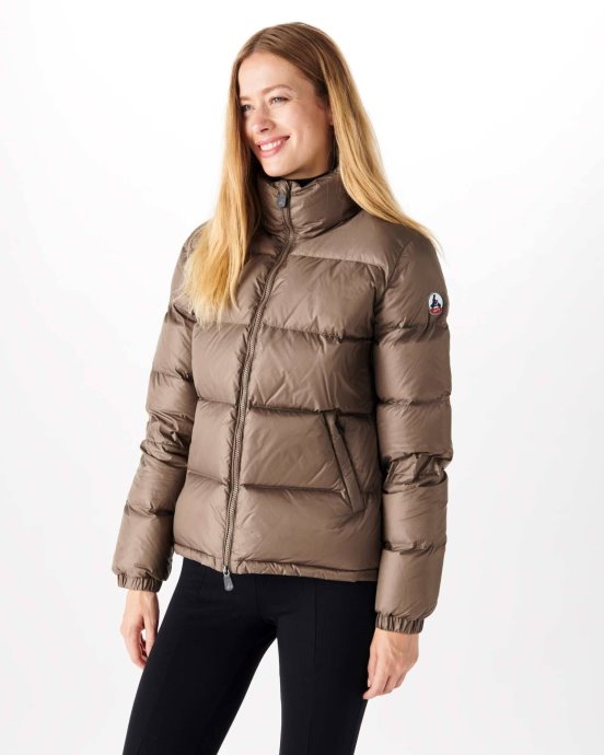 Doudoune Matelassée Jott New In Extreme Cold Taupe Cardiff