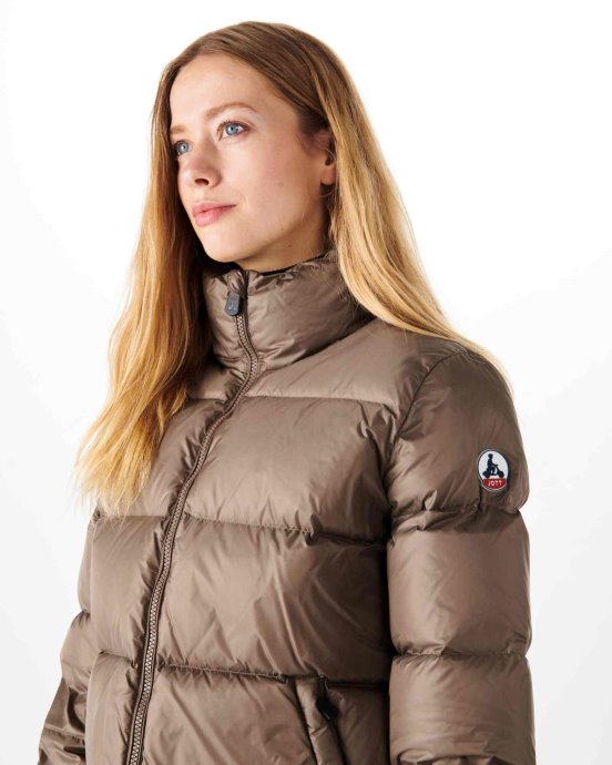 Doudoune Matelassée Jott New In Extreme Cold Taupe Cardiff