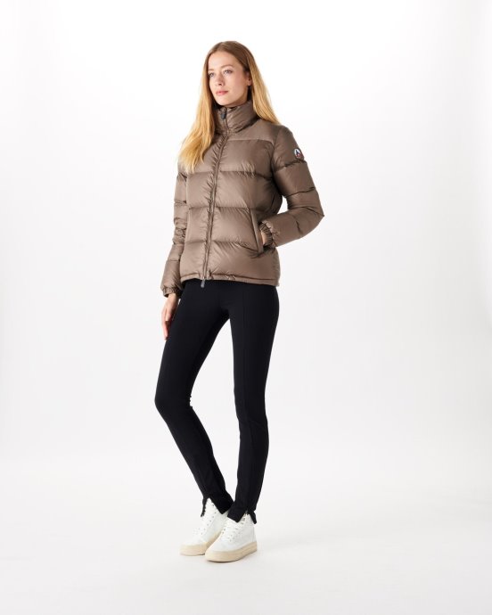 Doudoune Matelassée Jott New In Extreme Cold Taupe Cardiff
