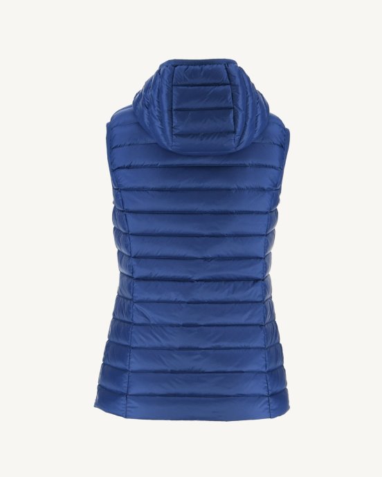 Jott Doudoune Sans Manches New In Light Denim Foncé Mali