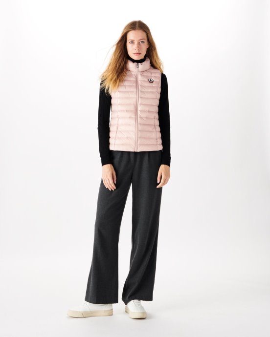 Jott Doudoune Sans Manches New In Light Rose Pale Seda