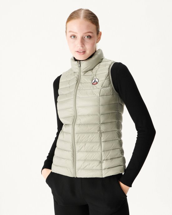 Jott Doudoune Sans Manches New In Light Sauge Seda