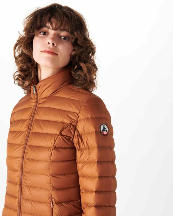 Doudoune Légère Jott New In Caramel Cha
