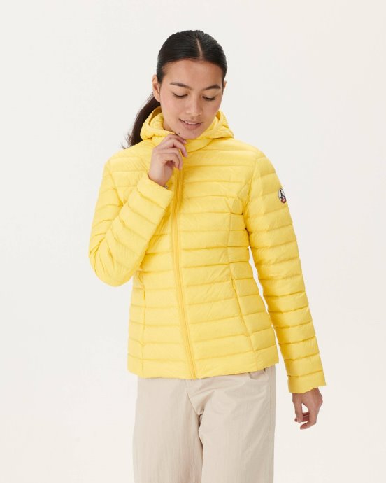 Jott New In Doudoune Légère à Capuche Soft Yellow Cloe