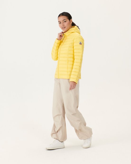 Jott New In Doudoune Légère à Capuche Soft Yellow Cloe