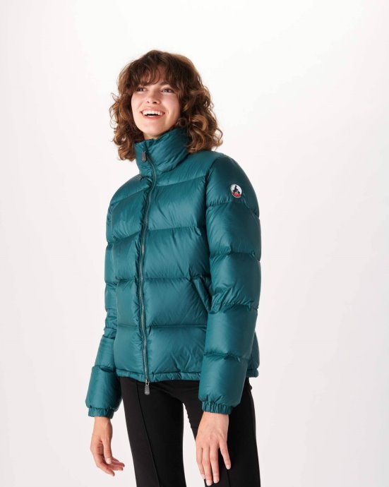 Doudoune Matelassée Jott New In Extreme Cold Vert Fonce Cardiff