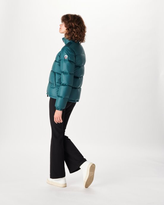 Doudoune Matelassée Jott New In Extreme Cold Vert Fonce Cardiff