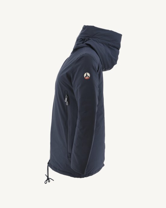 Doudoune A Capuche Marine Siberie Jott Neuve