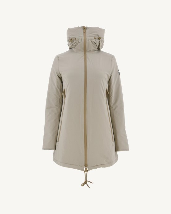 Jott Doudoune New In à Capuche Beige Siberie