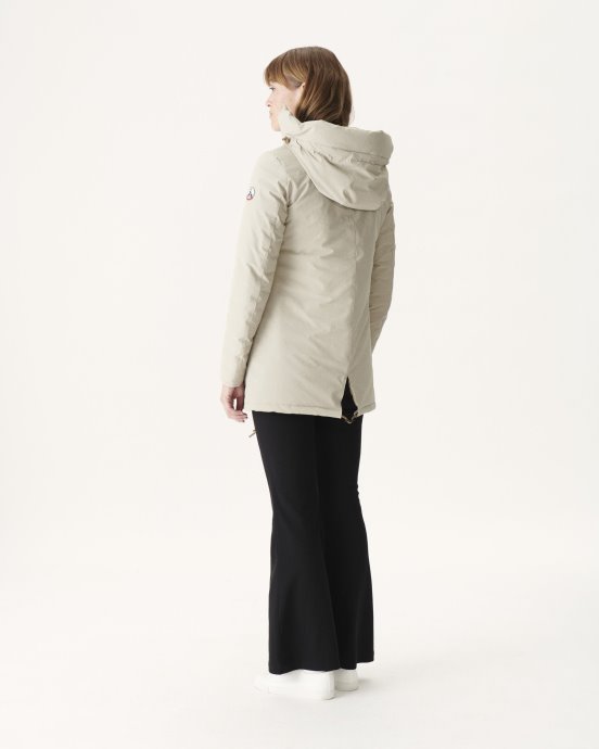 Jott Doudoune New In à Capuche Beige Siberie