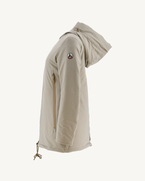 Jott Doudoune New In à Capuche Beige Siberie