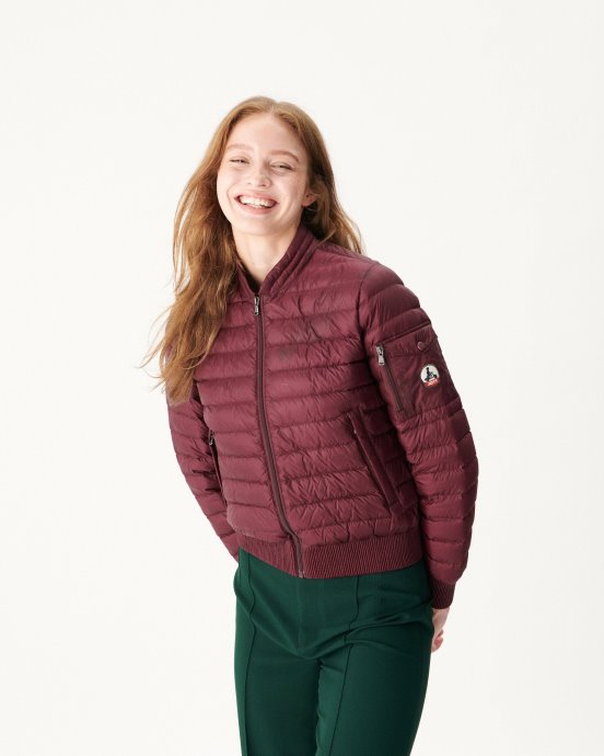 Doudoune Légère Aubergine Emmy Jott New In