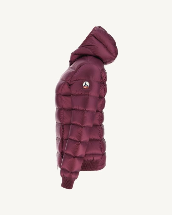Doudoune à Capuche Jott New In Extreme Cold Aubergine Celine