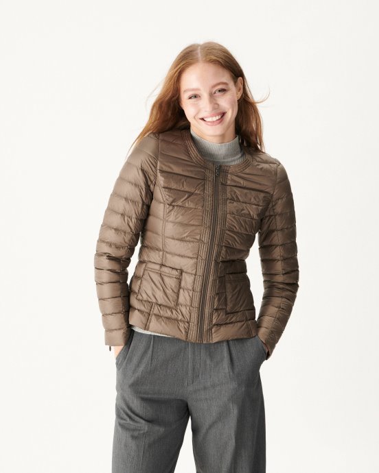 Doudoune Légère Taupe Douda Jott