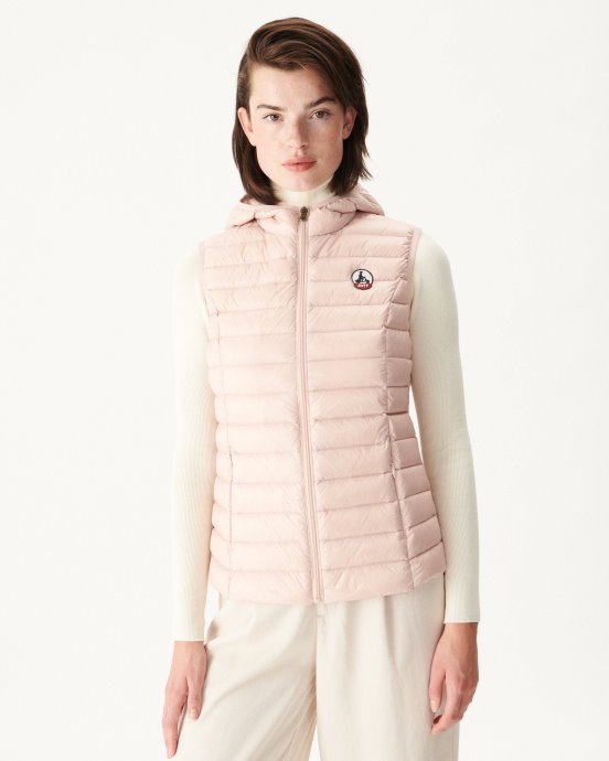 Jott Doudoune Sans Manche New In Light Rose Pale Mali