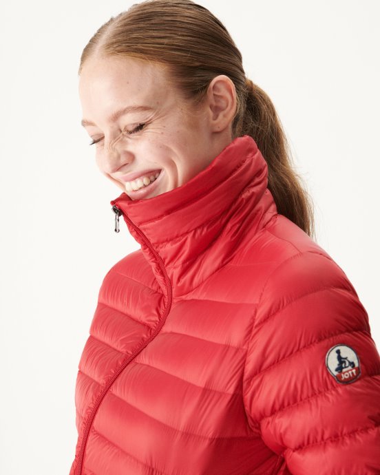 Doudoune New In Jott Légère Rouge Louisa