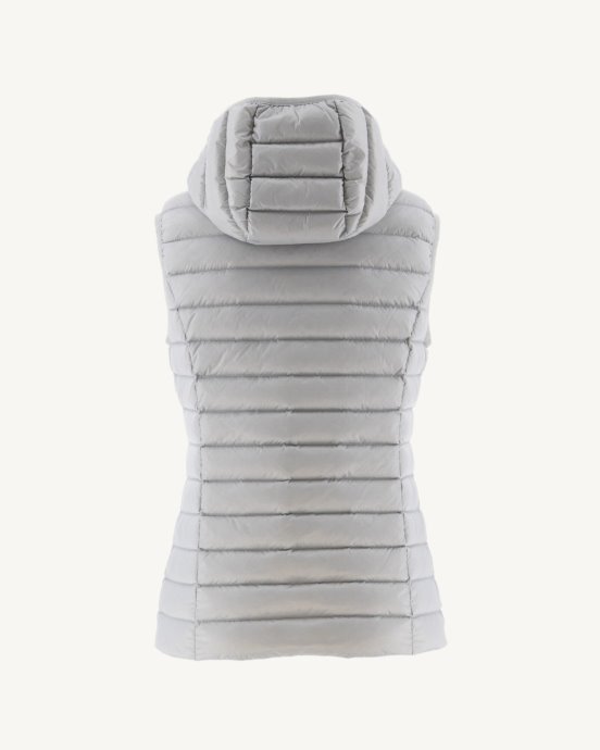 Jott Doudoune Sans Manche New In Light Mali Gris Doux