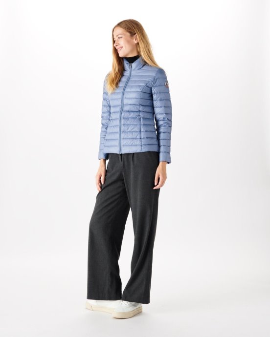 Jott Doudoune New In Légère Bleu Delave Cha