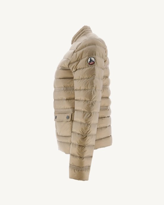 Jott New In Beige Andorra Veste Courte Légère